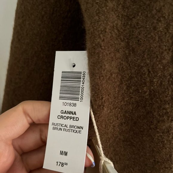 Aritzia Ganna Wool Brown Jacket - Picture 7 of 8